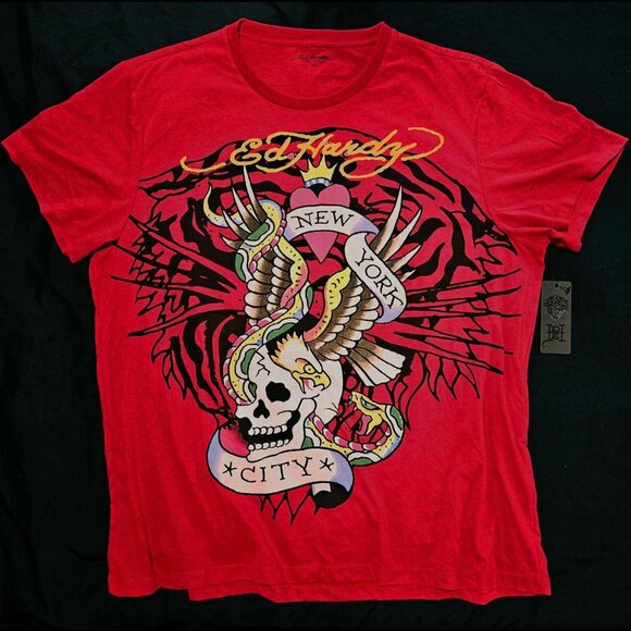 Ed Hardy graphic tee - Picture 1 of 4